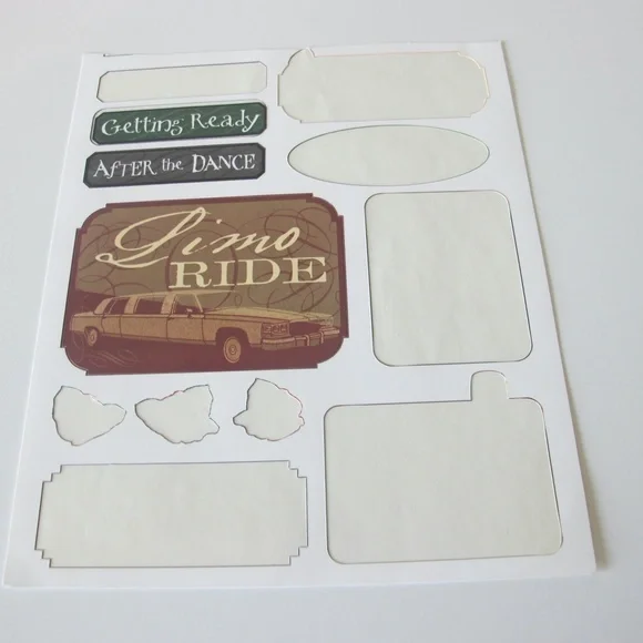 Scrapbooking Sticker Bundle For Paper Crafts Wedding Love - Picture 15 of 16